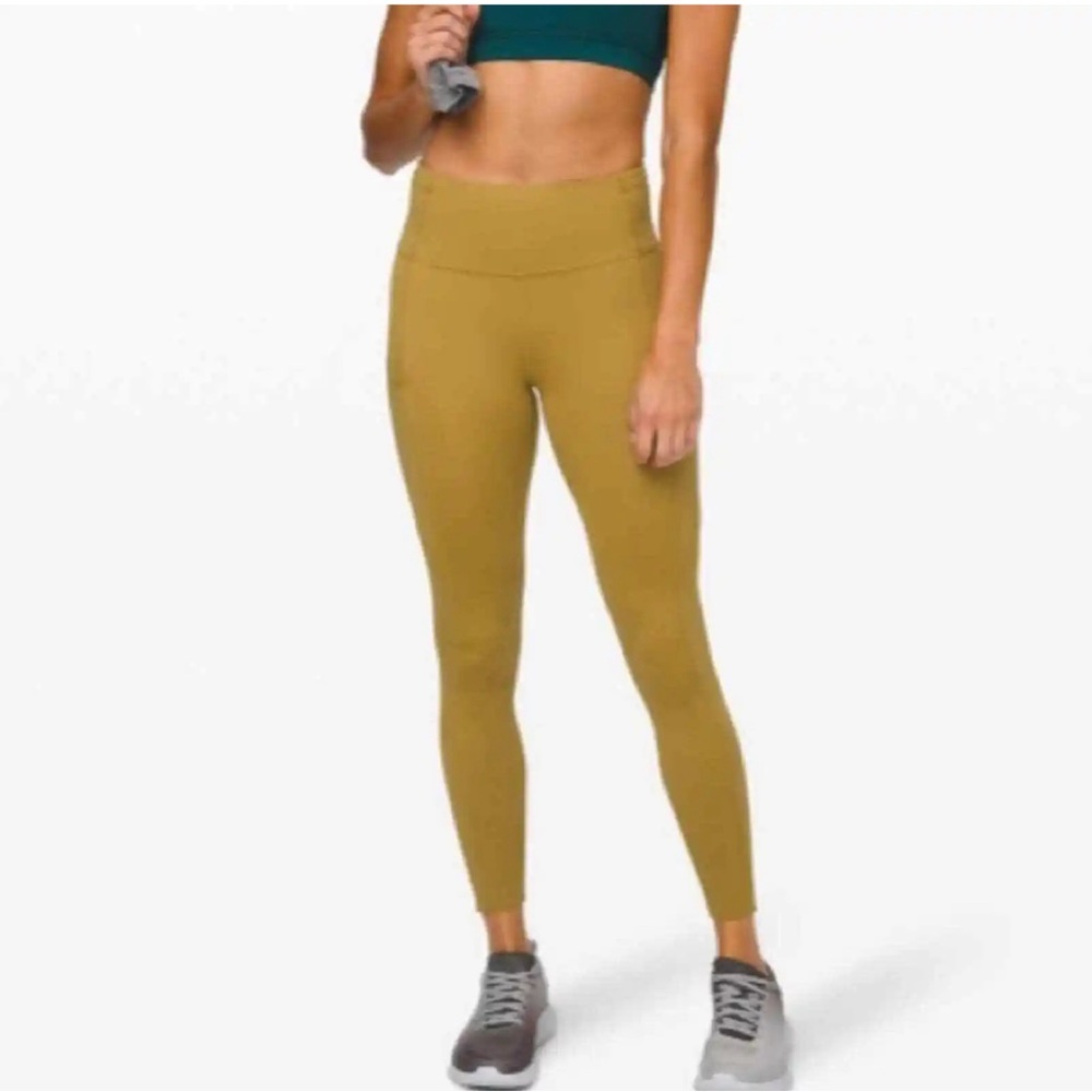 Lulu lemon Size 6 Fast and Free HR Tight in Grape Leaf